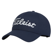Load image into Gallery viewer, Titleist Players Tech Mens Golf Hat - Navy/White/One Size
 - 8