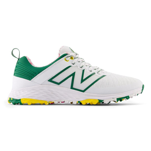 New Balance Fresh Foam Contend v2 Mens Golf Shoes - White/Green/D Medium/12.0