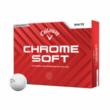 Load image into Gallery viewer, Callaway Chrome Soft Golf Balls - Dozen - White
 - 1