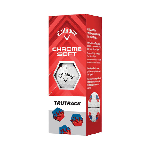 Callaway Chrome Soft TruTrack Golf Balls - Dozen