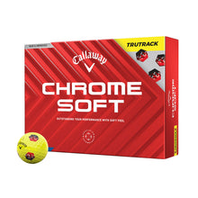 Load image into Gallery viewer, Callaway Chrome Soft TruTrack Golf Balls - Dozen - Yellow
 - 2