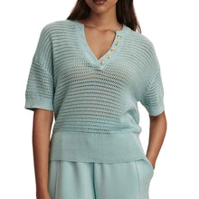 Load image into Gallery viewer, Varley Callie Womens Knit Top - Porcelain Blue/L
 - 7