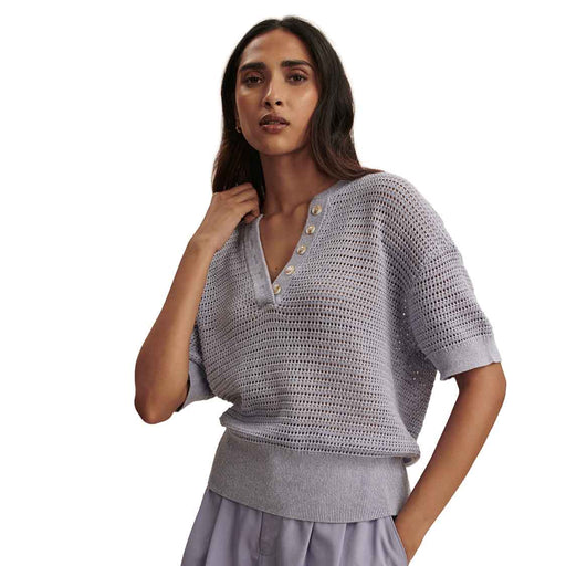Varley Callie Womens Knit Top - Thistle Down/L