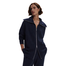 Load image into Gallery viewer, Varley Raleigh Womens Zip Through Jacket - Navy/M
 - 4