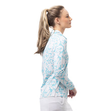 Load image into Gallery viewer, SanSoleil SolTek Lux Womens LS Sun Shirt
 - 9
