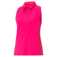 Load image into Gallery viewer, Puma Mattr Peak Sleeveless Womens Golf Polo - ORCHID SHAD 05/L
 - 3