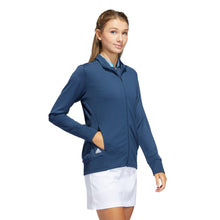 Load image into Gallery viewer, Adidas Textured Womens Full Zip Golf Jacket
 - 5