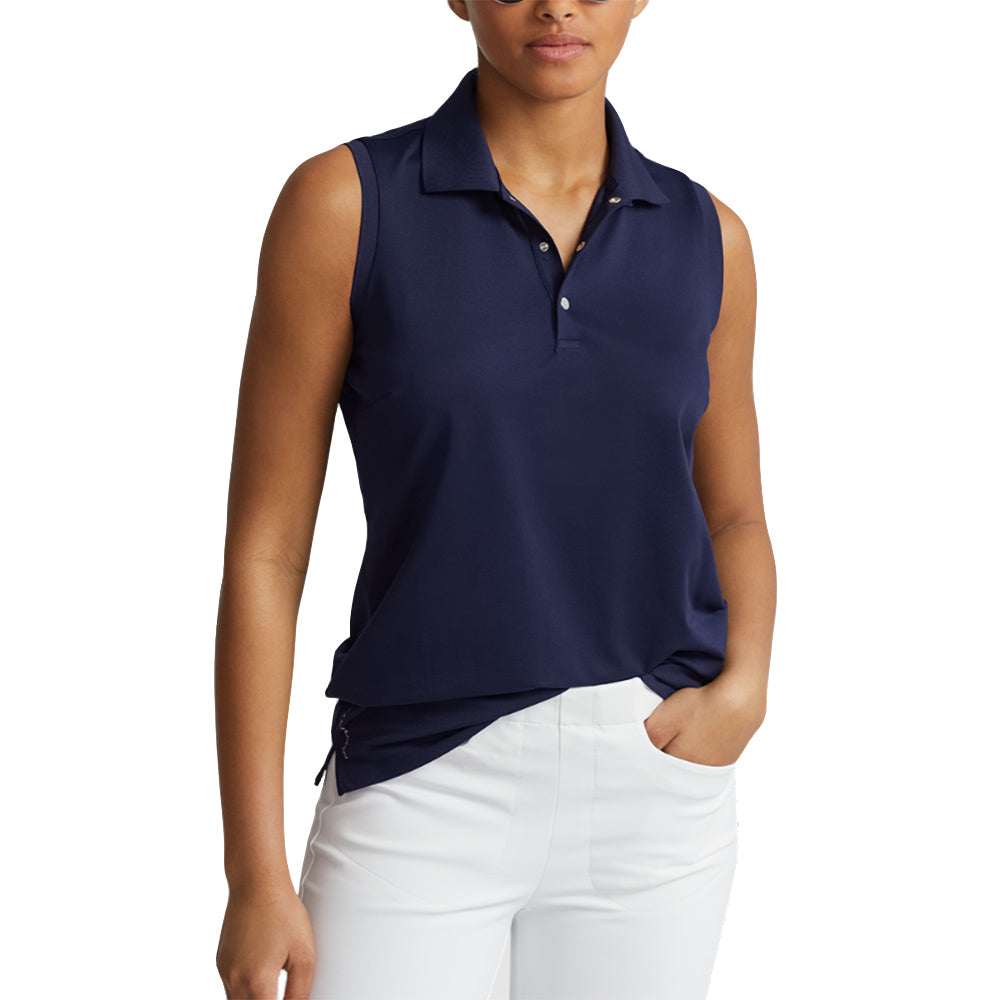 RLX Ralph Lauren AirTech Pique Wns Golf Polo - Refined Navy/L