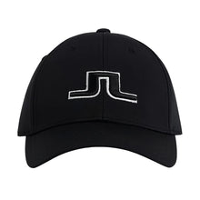 Load image into Gallery viewer, J. Lindeberg Angus Mens Golf Hat 1 - BLACK 9999/One Size
 - 1