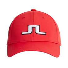 Load image into Gallery viewer, J. Lindeberg Angus Mens Golf Hat 1 - FIERY RED G135/One Size
 - 3