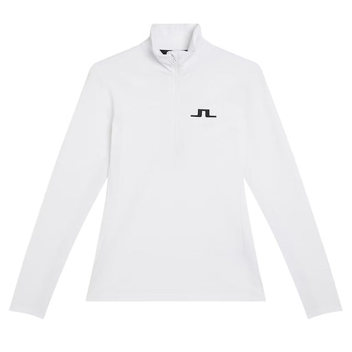 J. Lindeberg Lauryn Half-Zip Womens Golf Pullover - WHITE 0000/L