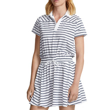 Load image into Gallery viewer, RLX Polo Golf LW Airflow Womens Golf Dress - White/Navy/M
 - 1