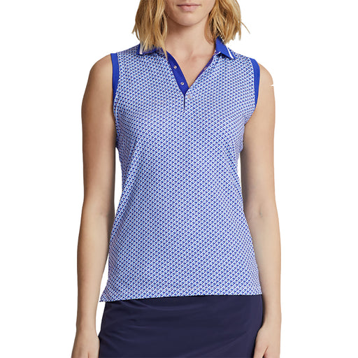 RLX Polo Golf LW Airflow SL GEO Womens Golf Polo - Abstract Geo/L