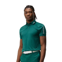 Load image into Gallery viewer, J. Lindeberg Tour Tech Regular Fit Mens Golf Polo - RAIN FOREST M49/XL
 - 3