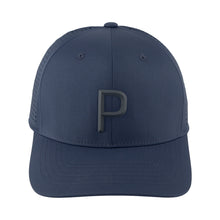 Load image into Gallery viewer, Puma Golf Tech P Mens Snapback Hat - NAVY BLAZER 03/One Size
 - 3