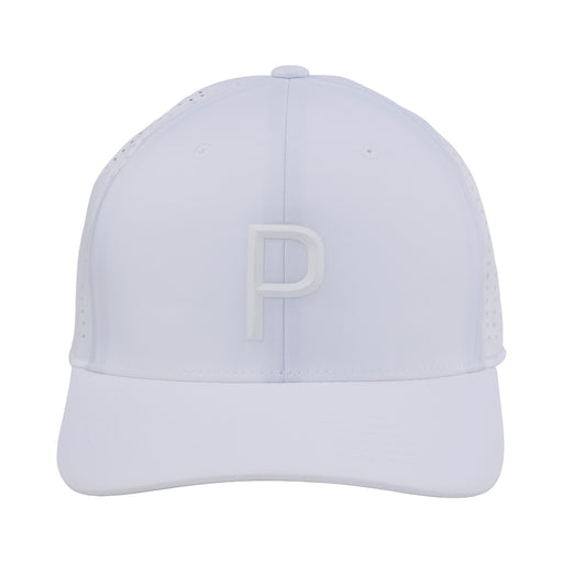 Puma Golf Tech P Mens Snapback Hat - WHITE GLOW 02/One Size