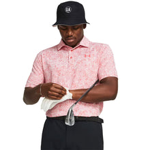 Load image into Gallery viewer, Under Armour Playoff 3.0 Print Mens Golf Polo - Coho/White/XXL
 - 7