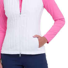 Load image into Gallery viewer, EP New York Vertical Quilted Womens Golf Vest
 - 6