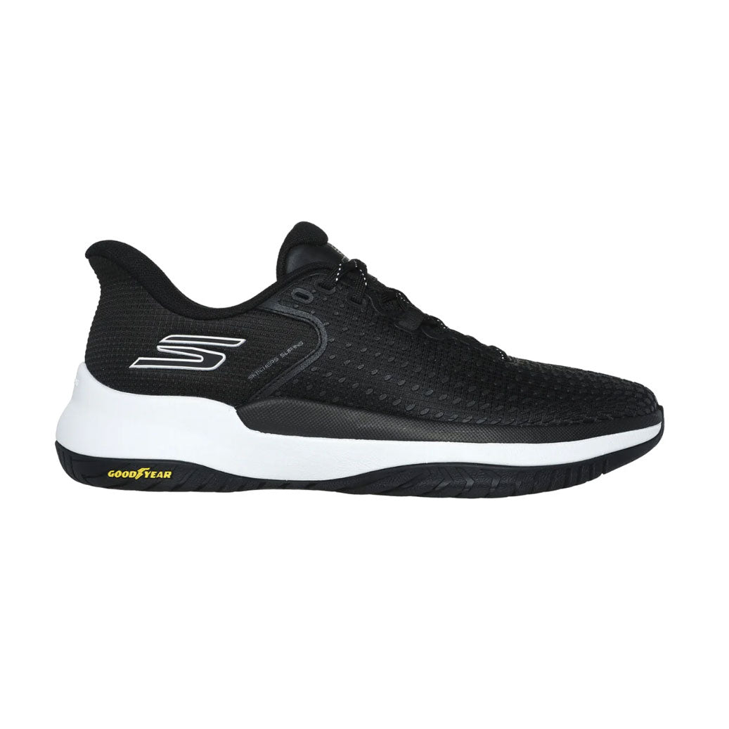 Skechers Viper Court Elite Womens Pickleball Shoes - Black/White/B Medium/10.0