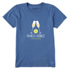 Life is Good Doubles and Bubbles Womens Shirt