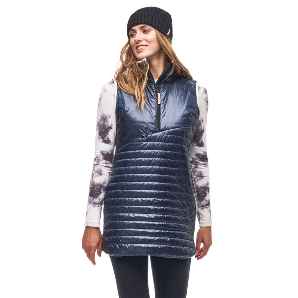 Indyeva Lekka insulated Womens Pullover Vest - Dark Navy/L