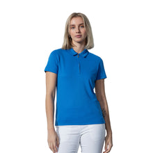 Load image into Gallery viewer, Daily Sports Peoria Womens short Sleeve Golf Polo - Cosmic Blue/XL
 - 1