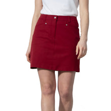 Load image into Gallery viewer, Daily Sports Lyric 18 Inch Womens Golf Skort - Umbria Red/10
 - 1