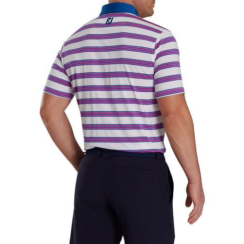 FootJoy Bold Stripe Mens Golf Polo - 2
