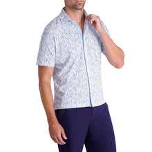 Load image into Gallery viewer, Fairway &amp; Greene Bucky Print Mens Golf Shirt - White/XXL
 - 3