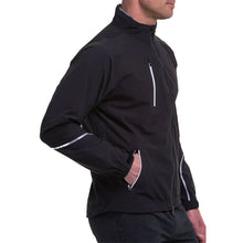 Load image into Gallery viewer, Zero Restrictions Power Torque Mens FZ Rainjacket - Blk/Metalc Slvr/XL
 - 1