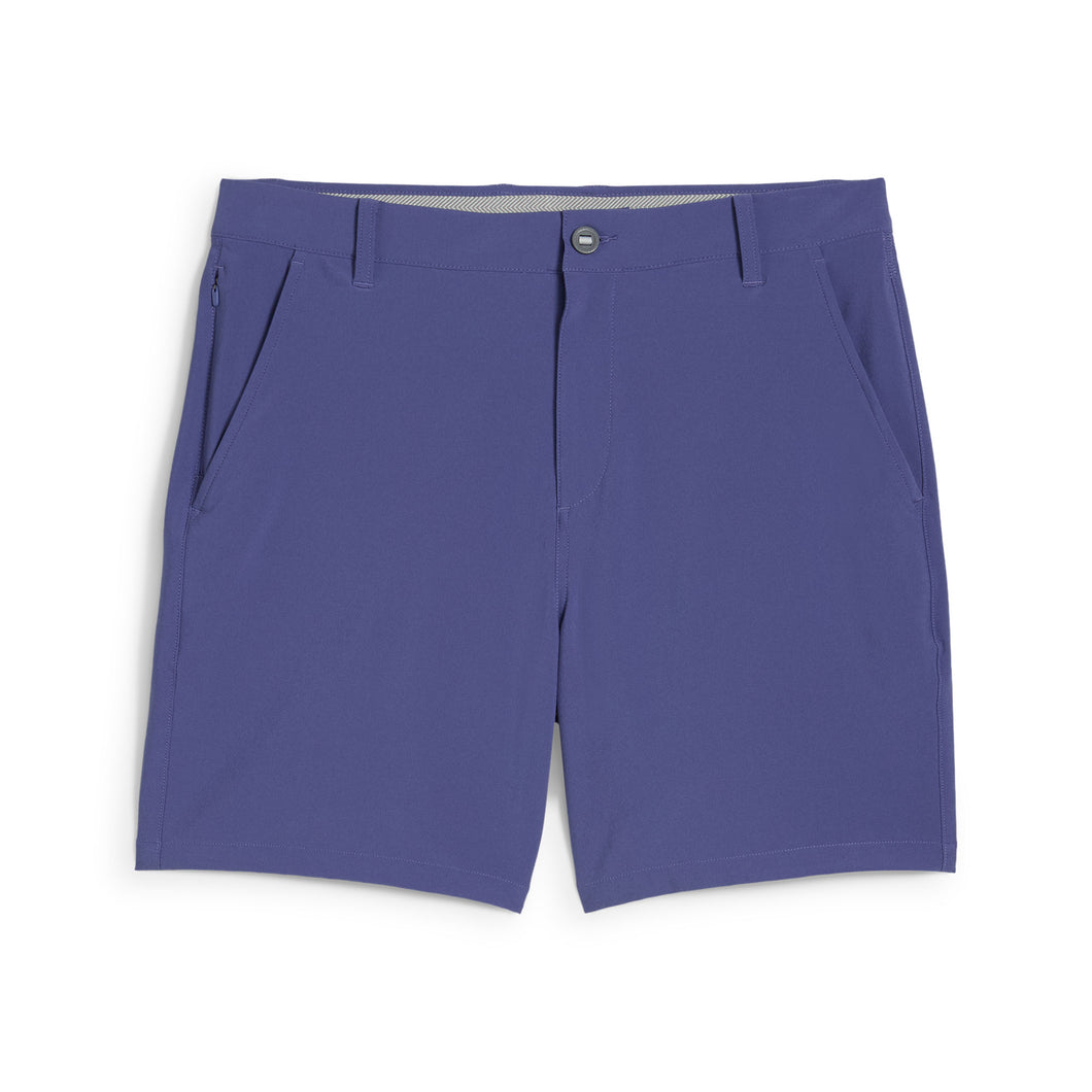 PUMA Golf 101 Solid 7 Inch Mens Golf Short - Blue Crystal/36