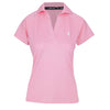 RLX Golf Polo Pique Scallop Womens Short Sleeve Golf Polo