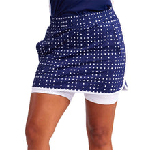 Load image into Gallery viewer, Kinona Putt Pedal Paddle Womens Golf Skort - Domino Navy/L
 - 1
