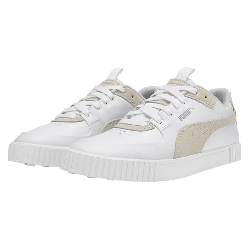 Puma Cali G Spikeless Womens Golf Shoes - Puma White/B Medium/10.0