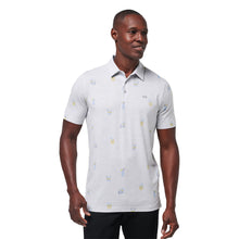Load image into Gallery viewer, TravisMathew Call The Shots Mens Golf Polo - Hthr Light Grey/XL
 - 1
