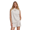 Varley Ellen Cowl Womens Sleeveless Shirt