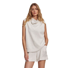 Load image into Gallery viewer, Varley Ellen Cowl Womens Sleeveless Shirt - Ivory Marl/L
 - 1