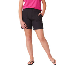 Load image into Gallery viewer, Krimson Klover Sienna 7 Inch Womens Golf Shorts - Black/L
 - 1