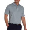 FootJoy Painted Floral Grey Mens Golf Polo