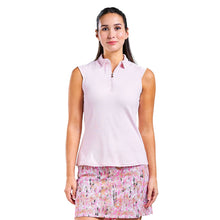 Load image into Gallery viewer, NVO Nikki II Womens Sleeveless Golf Polo - Pink Sugar/XL
 - 3