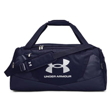 Load image into Gallery viewer, Under Armour Undeniable 5.0 Medium Duffle Bag - Navy/Silver
 - 4