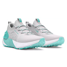 Load image into Gallery viewer, Under Armour UA Phantom Womens Golf Shoes - Grey/Teal/B Medium/10.0
 - 1