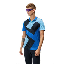 Load image into Gallery viewer, J. Lindeberg Santo Slim FIt Mens Golf Polo - Nautical Blue/XL
 - 1