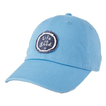 Load image into Gallery viewer, Life Is Good Vintage LIG Coin Adjustable Hat - Cool Blue/One Size
 - 1