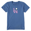 Life Is Good Love For Golf Womens T-Shirt