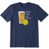 Life Is Good Clean Dinks Well Beer Mens T-Shirt
