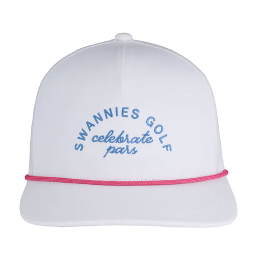 Swannies Reynolds Adjustable Golf Hat - White/One Size