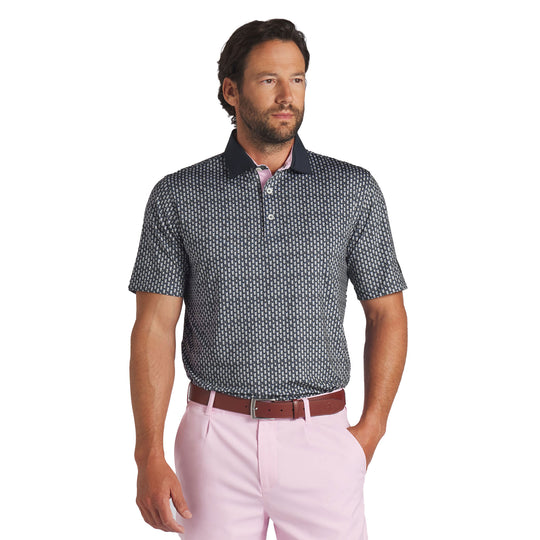 Puma Golf AP MATTR Iced Tea Mens Golf Polo