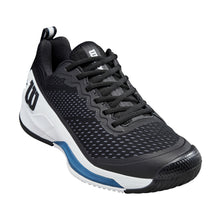 Load image into Gallery viewer, Wilson Rush Pro 4.5 Mens Tennis Shoes - Black/Wht/Blue/D Medium/14.0
 - 3