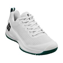 Load image into Gallery viewer, Wilson Rush Pro 4.5 Mens Tennis Shoes - White/Club Grn/D Medium/13.0
 - 30